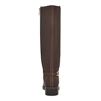 Imaliz Women's Side Zip Ornamented Riding Boots