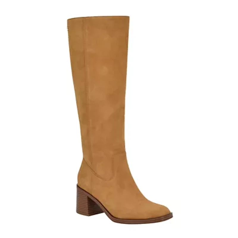 Laythen Women's Casual Tall Block Heel Boot