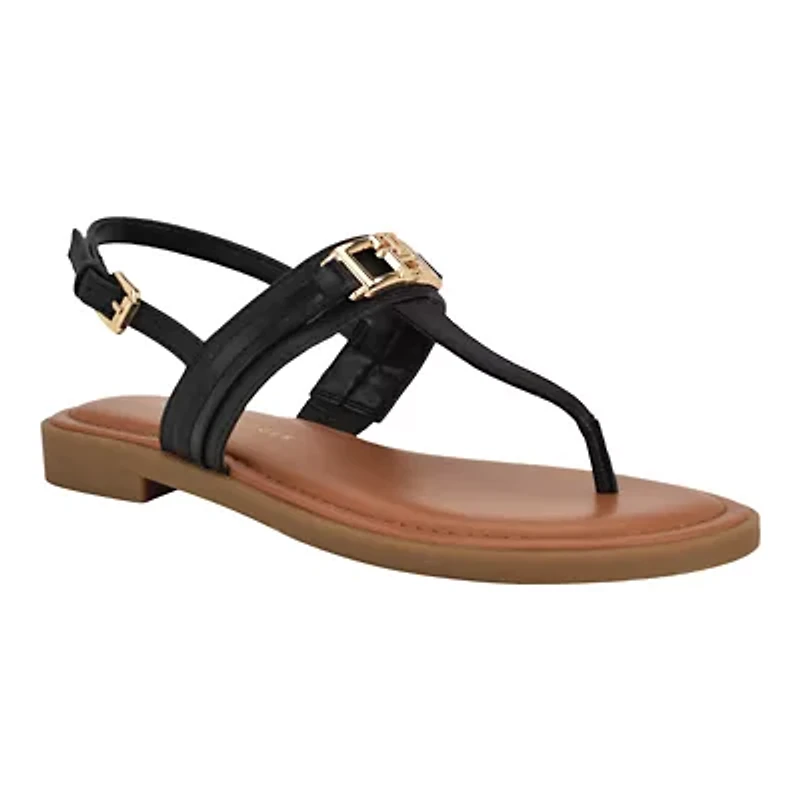 Cruman Women's Flat Thong Sandal
