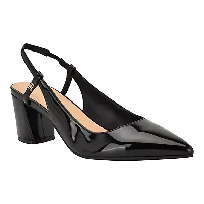 Jezibee Women's Block Heel Dress Slingback