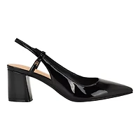 Jezibee Women's Block Heel Dress Slingback