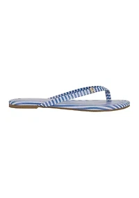 Breton Flippin Stripe Flip Flop Thong Sandals