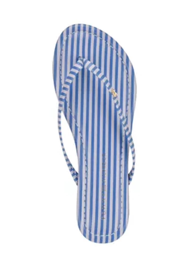 Breton Flippin Stripe Flip Flop Thong Sandals
