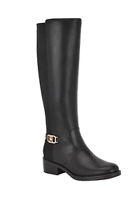 Imaliz Women's Side Zip Ornamented Riding Boot
