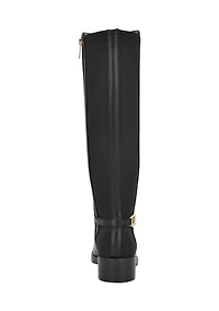 Imaliz Women's Side Zip Ornamented Riding Boot