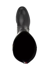 Imaliz Women's Side Zip Ornamented Riding Boot