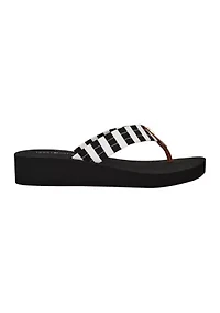 Ralmie Wedge Flip Flop Thong Sandals