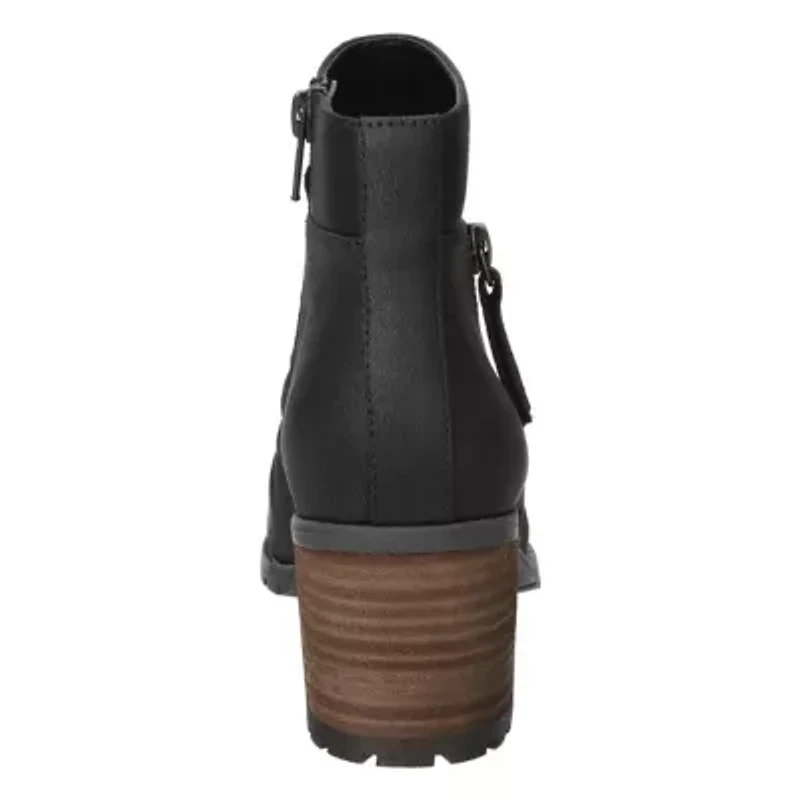 Janita Block Heel Ankle Boots