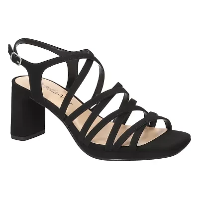 Damsel Square Toe Heeled Sandals