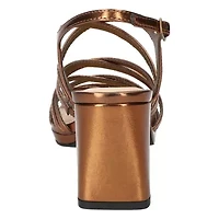 Damsel Square Toe Heeled Sandals