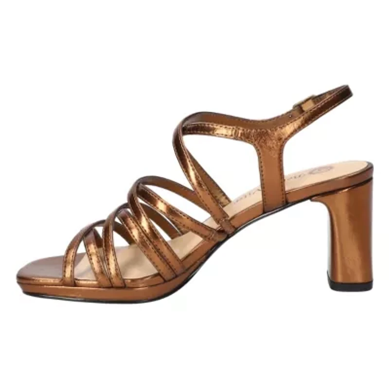 Damsel Square Toe Heeled Sandals