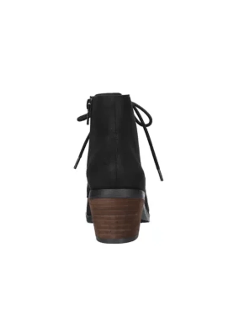 Sarina Lace Up Booties