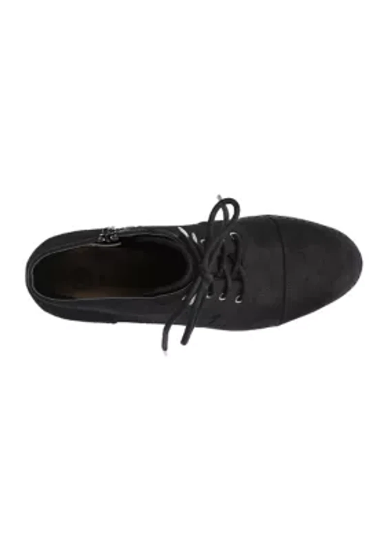 Sarina Lace Up Booties