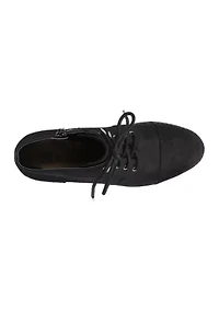 Sarina Lace Up Booties