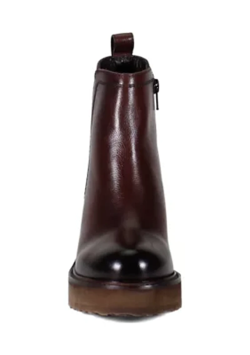 Circle It Wedge Booties