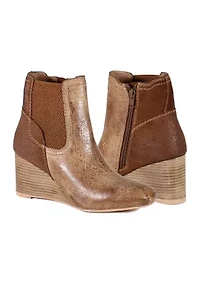 Des Peres Chelsea  Wedge Booties