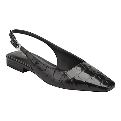 Gelli Square Toe Slingback Dress Flats