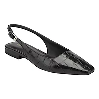 Gelli Square Toe Slingback Dress Flats