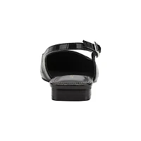 Gelli Square Toe Slingback Dress Flats