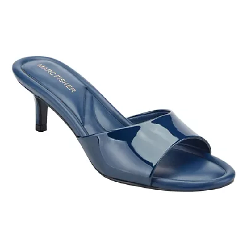 Sagi Slip-on Kitten Heel Dress Sandals