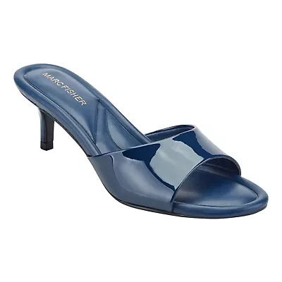 Sagi Slip-on Kitten Heel Dress Sandals