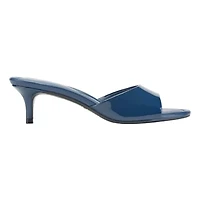 Sagi Slip-on Kitten Heel Dress Sandals
