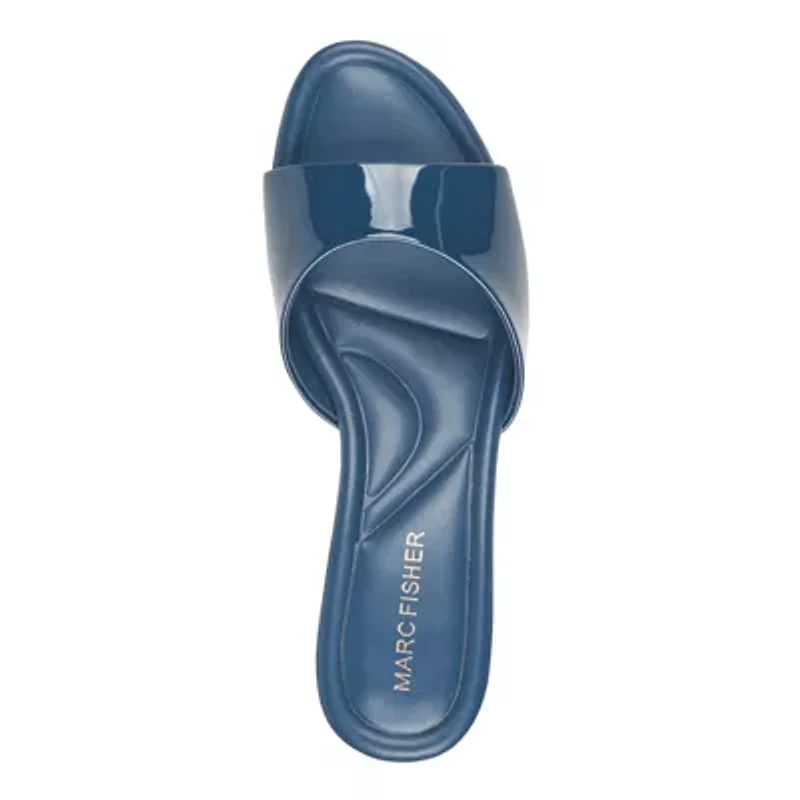 Sagi Slip-on Kitten Heel Dress Sandals