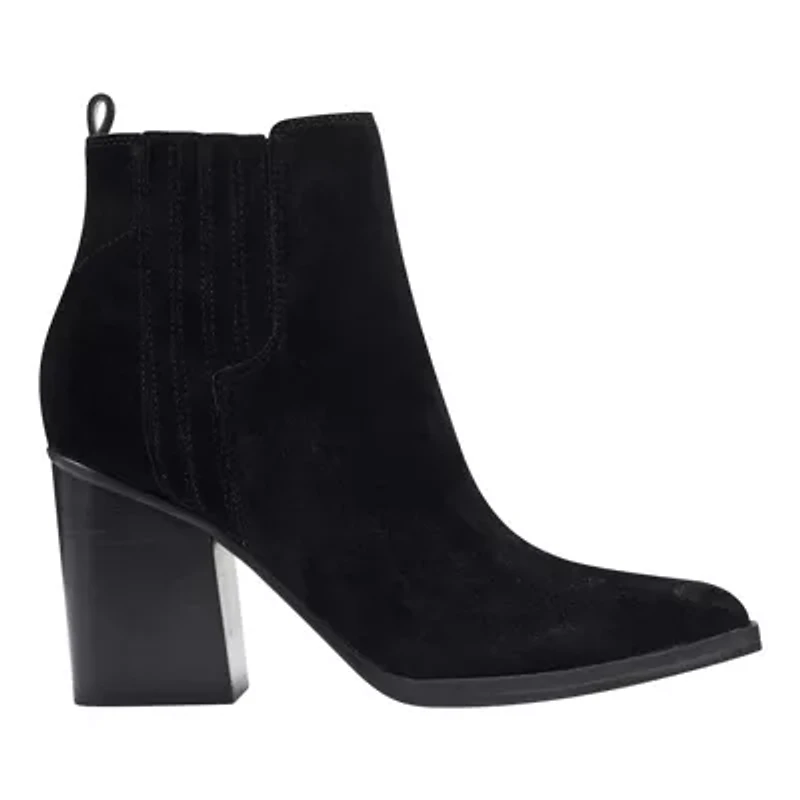 Matter Block Heel Booties