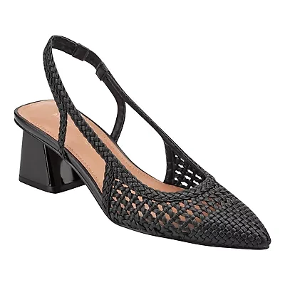 Latiya Pointy Toe Slingback Dress Pumps