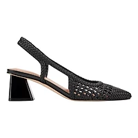 Latiya Pointy Toe Slingback Dress Pumps