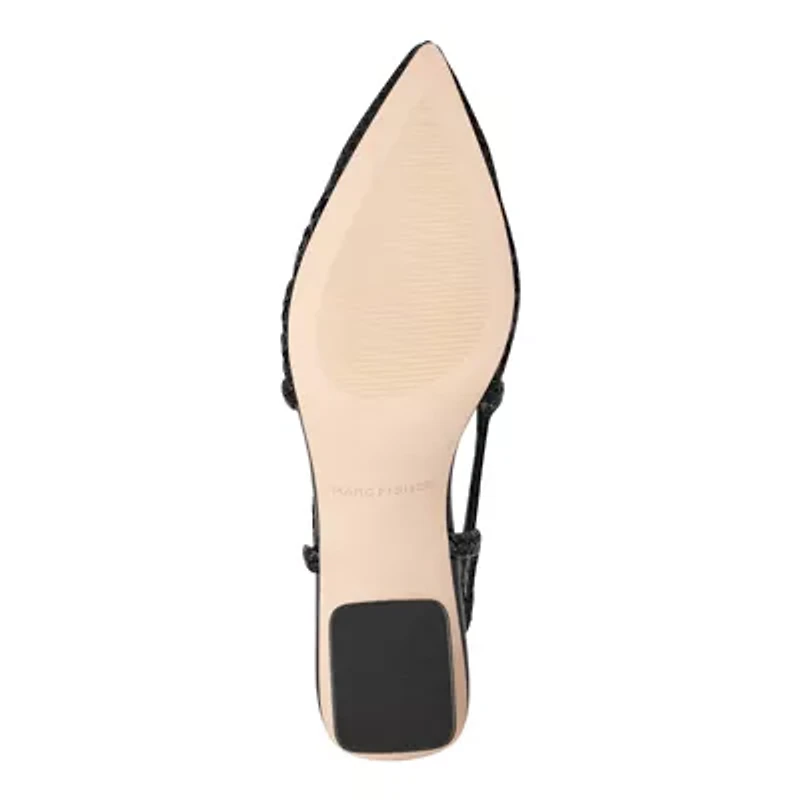 Latiya Pointy Toe Slingback Dress Pumps