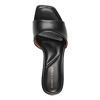 Gelso Slip-on Square Toe Dress Sandals