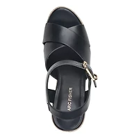 Herve Casual Wedge Sandals