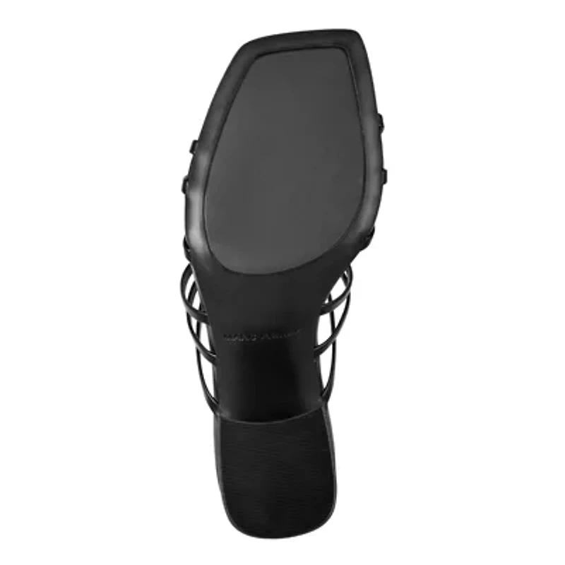 Gabber Block Heel Slip-on Dress Sandals