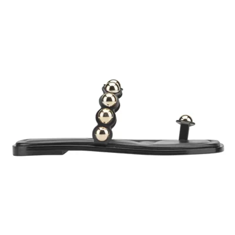 Zaby Round Toe Slip-on Flat Casual Sandals