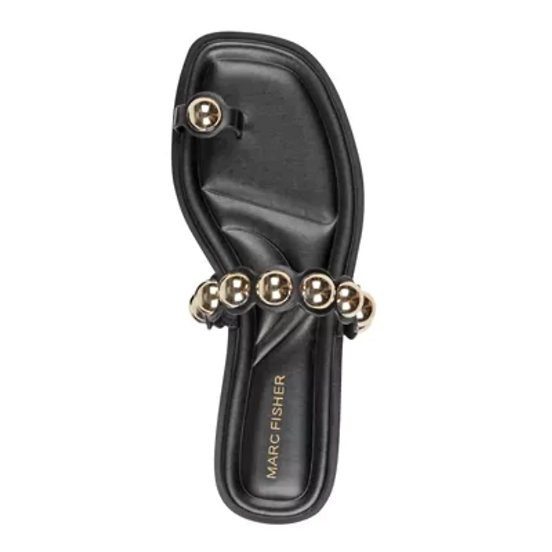 Zaby Round Toe Slip-on Flat Casual Sandals