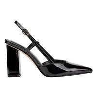 Dian Pointy Toe Block Heel Dress Pumps
