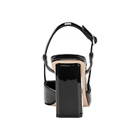 Dian Pointy Toe Block Heel Dress Pumps