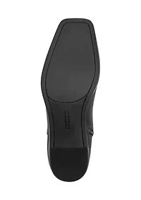 Dairey Square Toe Block Heel Dress Booties