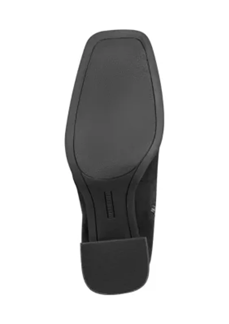 Denki Over the Knee Sqaure Toe Boots