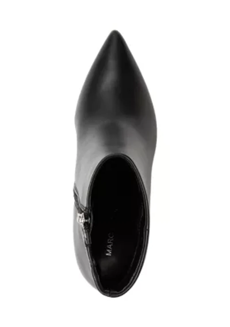 Gritana Tapered Block Heel Dress Booties