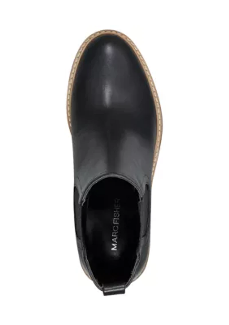 Modesty Block Heel Round Toe Dress Booties