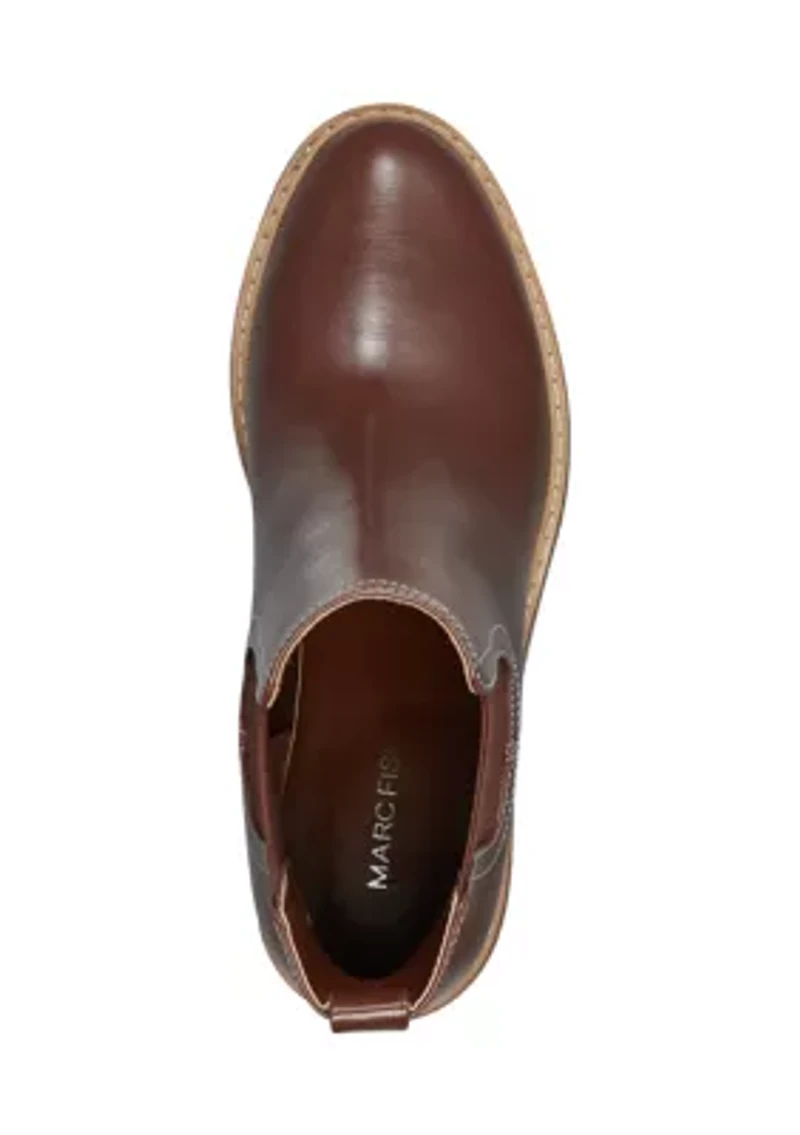 Modesty Block Heel Round Toe Dress Booties