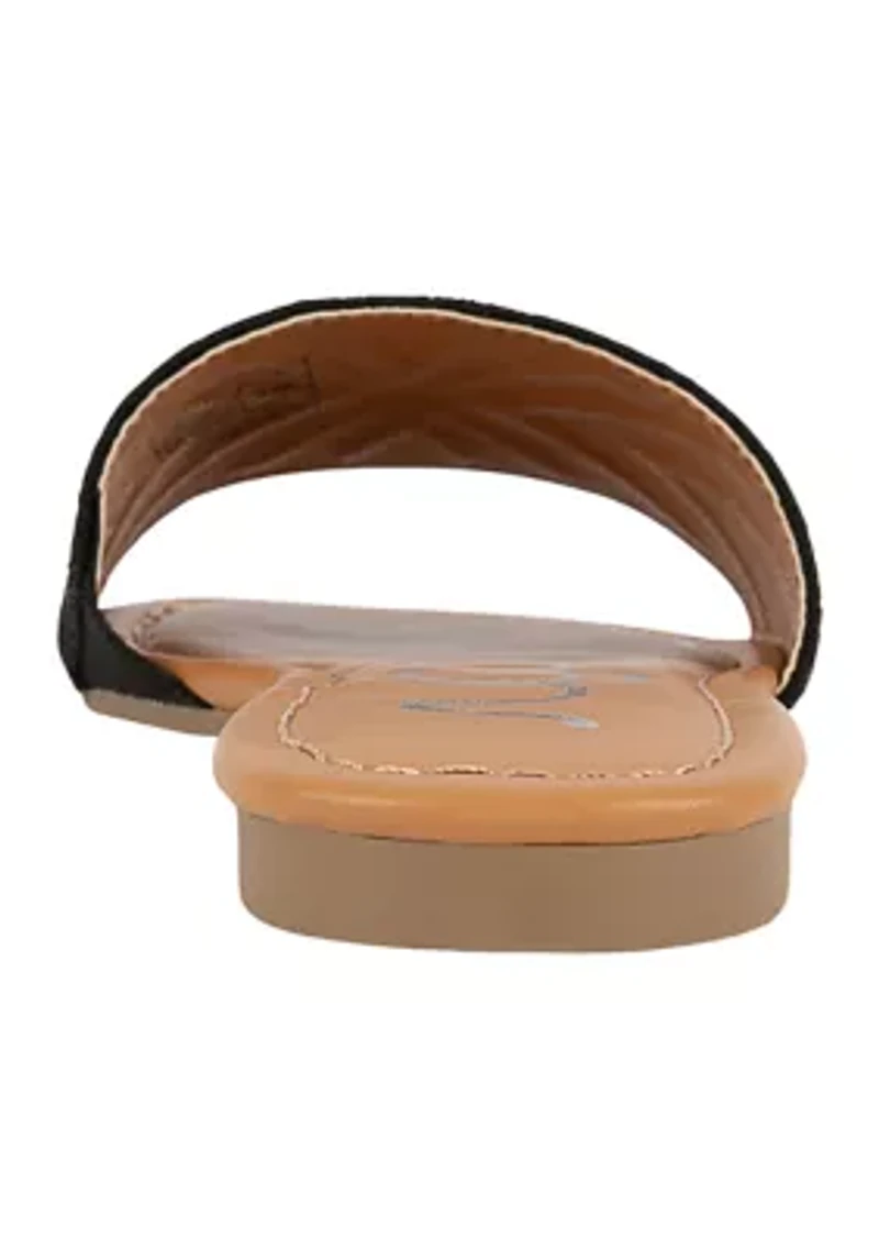 Beckoning Embroidered Sandals