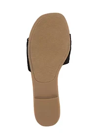 Beckoning Embroidered Sandals