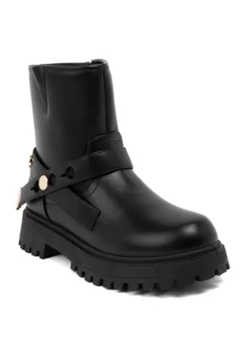 Crasher Lug Sole Moto Boots