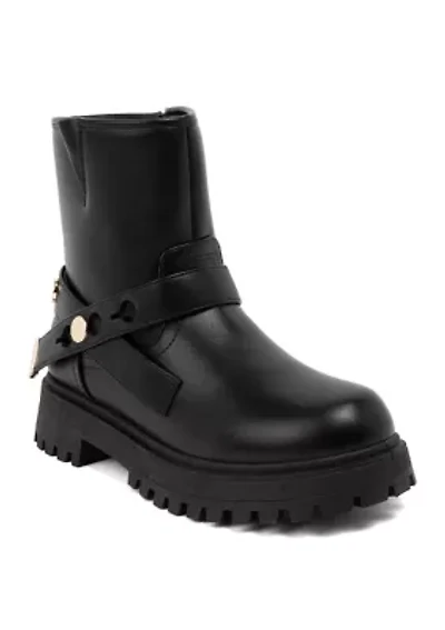 Crasher Lug Sole Moto Boots