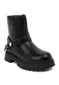 Crasher Lug Sole Moto Boots