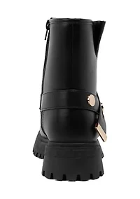 Crasher Lug Sole Moto Boots