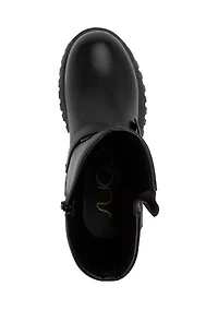 Crasher Lug Sole Moto Boots